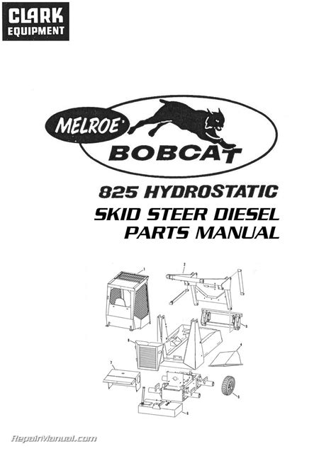 825 bobcat skid steer parts catalog images|bobcat 825 price value.